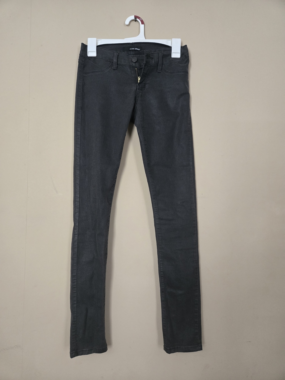 Flying Monkey Dark Charcoal Skinny Jeans